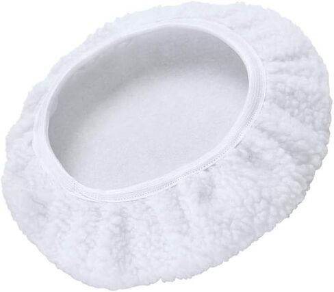 KingBra Car Polisher Pad Bonnet (5 to 6 Inch), 5Pcs Wool Polishing Bonnet Orbital Buffing Pad Cover Waxer Bonnet for Car Polisher in Kuwait