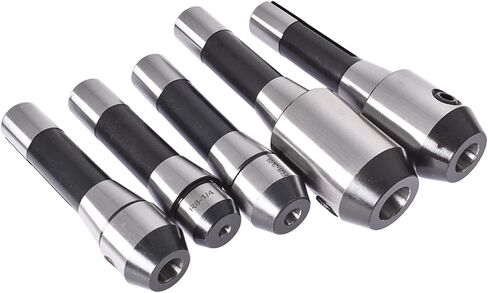 raseparter R8 End Mill Holder Set Alloy Tool5-Pack 1/4 Inch 3/8 Inch 1/2 Inch 5/8 Inch 3/4 Inch Adapter Replacement for Bridgeport Type Milling Machines in Saudi Arabia