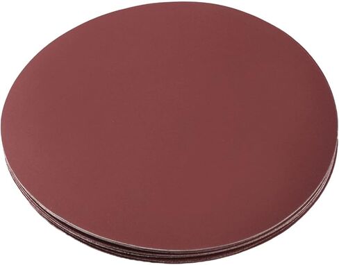 Hegebeck PSA Sanding Discs Self Stick Adhesive Back 12 Inch Aluminum Oxide Sandpaper 600 Grit for Wood Metal Polishing 5 Pcs in Saudi Arabia