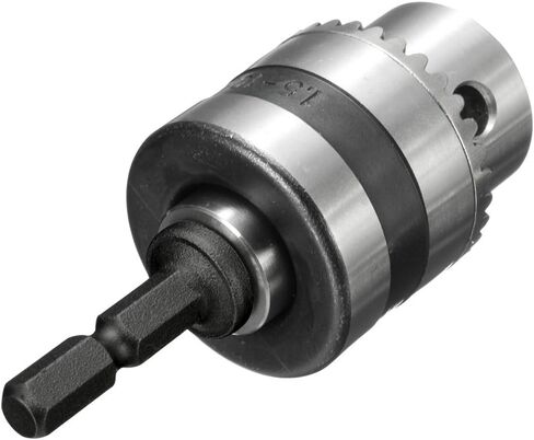 Yakamoz 1.5-10mm 3/8-24UNF Quick Connect Impact Driver Conversion Drill Chuck I 1/4-Inch Quick Change Hex Shank with Key in Saudi Arabia