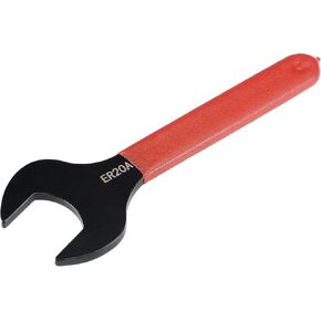 uxcell Collet Chuck Wrench Spanner for ER16A Lathe Clamping Nut with Red Non-slip Handle in Saudi Arabia