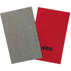 HOMESOM Diamond Sandpaper Electroplated Polishing Sheet Abrasive Sanding Paper Grit 400 for Glass Ceramics Stones