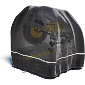 RitPin Miter Saw Cover, Fit for Most Miter Saws, Planers, Machine Tools, To Prevent Table Saw Rust, Waterproof and Dustproof, Black in Saudi Arabia