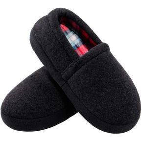 MIXIN Little/Big Kid Boy's Slippers House Shoes Indoor Outdoor with Anti Slip Sole
