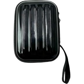 Multifunctional ZipperTravel Bag-Card Holder, Lipstick Storage Box, Earphone Storage Box, Key Storage Box, Coin Purse(Black) in Saudi Arabia