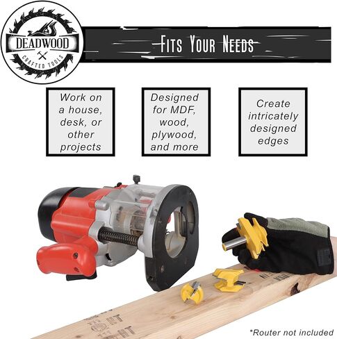 طقم لقم عجلة قفل 45 درجة - 3 قطع 1/2 بوصة من الخشب لألواح خشبية مقاس 3/8 إلى 1-1/4 بوصة in Kuwait