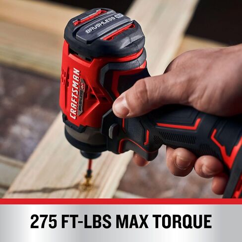 CRAFTSMAN V20 Cordless Impact Driver, 1/2 inch, Bare Tool Only (CMCF921B) in Saudi Arabia