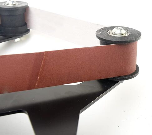 آلة الصنفرة، آلة الحزام الكاشطة، أداة تلميع ملحق لطحن الزوايا، ABS متين وسبائك الألومنيوم للأنابيب وأنابيب الكوع (أسود) in Kuwait