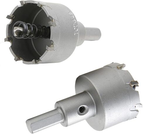 مجموعات منشار ثقب سبائك التنغستن، قواطع منشار ثقب كربيد TCT 3-1/2 بوصة تمديد ثقب المنشار المعدني للفولاذ المقاوم للصدأ والنحاس والحديد والألومنيوم 11 قطعة 8/17 ~ 1-3/8 بوصة in Kuwait