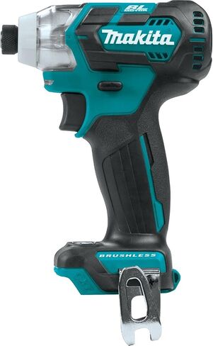 Makita DT04R1 12V max CXT Lithium-Ion Brushless Cordless Impact Driver Kit (2.0Ah) with ML103 12V max CXT Lithium-Ion Cordless L.E.D. Flashlight in Saudi Arabia