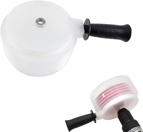 Hole Saw Accessories Dust Bowl, Electric Drill Dust Protector Power Tool Household Dustproof Device, for Installing Recessed Ceiling Lights and Other Drilling Works in Kuwait