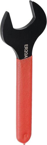 uxcell Collet Chuck Wrench Spanner for ER16A Lathe Clamping Nut with Red Non-slip Handle in Saudi Arabia