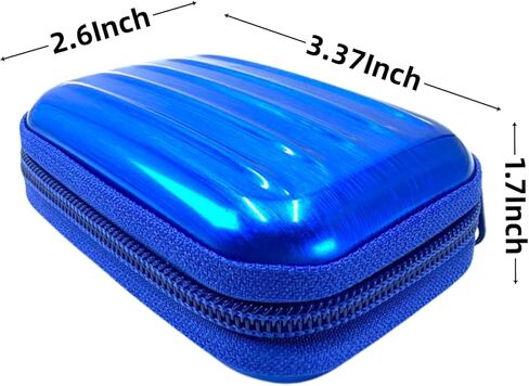 حامل بطاقات حقيبة السفر بسحاب متعدد الوظائف من فيليتا، صندوق تخزين أحمر الشفاه، صندوق تخزين سماعات الأذن، صندوق تخزين المفاتيح، محفظة العملات المعدنية (وردي) in Kuwait