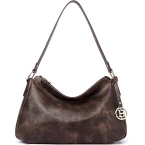 BOSTANTEN Purses for Women Leather Shoulder Bags Designer Ladies Hobo Handbags Pocketbooks
