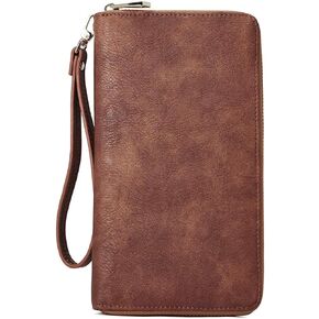 CLUCI Womens Wallet RFID Bifold Wristlet Large