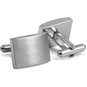 FIBO STEEL Stainless Steel Classic Cufflinks for Men Wedding Business in Saudi Arabia