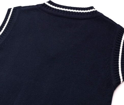 Happy Cherry Baby Boys Vest Thermal Warm Cotton Breathable Knit Sleeveless Sweater in Kuwait