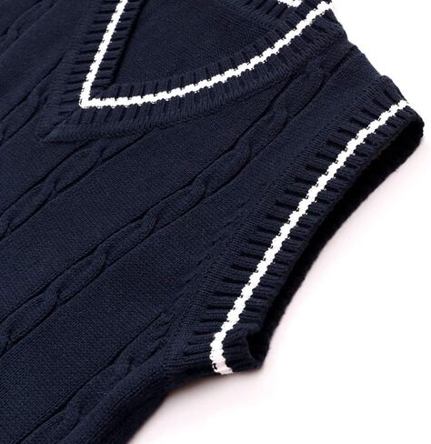 Happy Cherry Baby Boys Vest Thermal Warm Cotton Breathable Knit Sleeveless Sweater in Kuwait