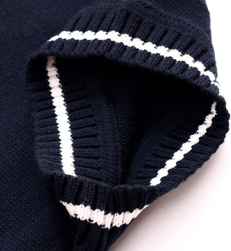 Happy Cherry Baby Boys Vest Thermal Warm Cotton Breathable Knit Sleeveless Sweater in Kuwait