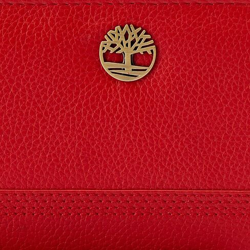 Timberland Women's Leather RFID Zip Around Wallet Clutch with Wristlet Strap in Saudi Arabia