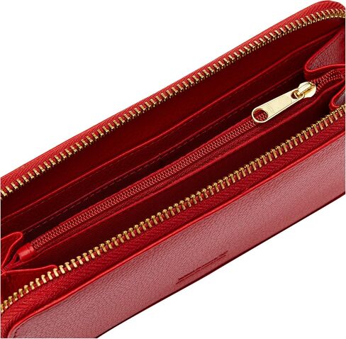 Timberland Women's Leather RFID Zip Around Wallet Clutch with Wristlet Strap in Saudi Arabia