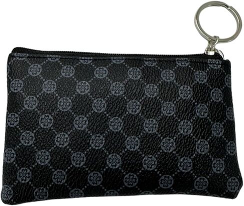 محفظة بطاقات صغيرة من الجلد الطبيعي للجنسين من فيليتا مع سلسلة مفاتيح - حامل بطاقات أنيق وعملي (أصفر) in Kuwait