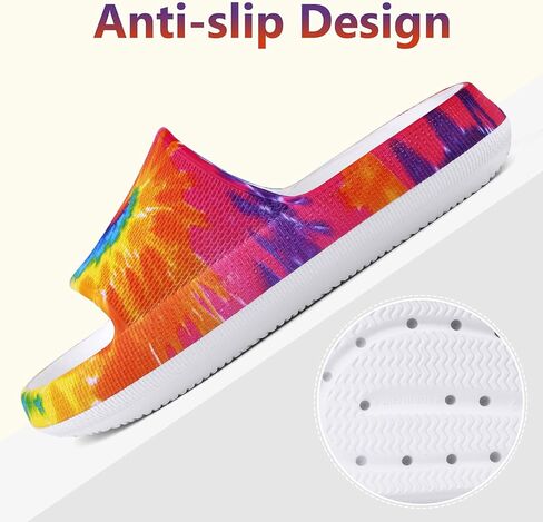 KOUECI Kids Cloud Slides Boys Girls Shower Slippers Slip on Slide Sandals Non-slip Summer Beach Pool Shoes in Kuwait