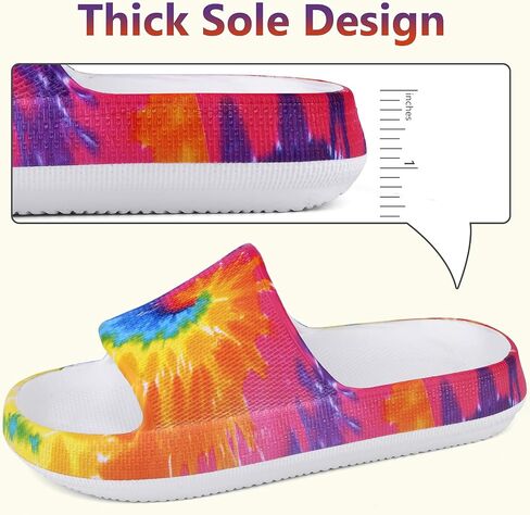 KOUECI Kids Cloud Slides Boys Girls Shower Slippers Slip on Slide Sandals Non-slip Summer Beach Pool Shoes in Kuwait