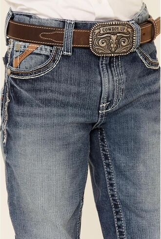 ARIAT Boys' Big B4 Relaxed Coltrane Boot Cut Jean in Saudi Arabia