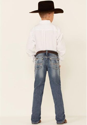ARIAT Boys' Big B4 Relaxed Coltrane Boot Cut Jean in Saudi Arabia