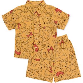 Disney Winnie the Pooh Mickey Mouse Outfit Set Shortall Dress Newborn to Little Kid