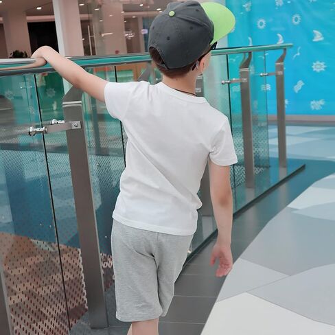 Toddler Boy Clothes Cartoon Cotton Summer Short Sleeve T-Shirt and Shorts Kids Outfit Set 2-7 Year in Kuwait