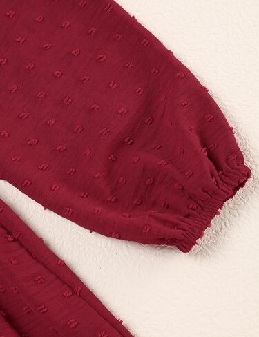 فستان Glaoly للفتيات بلون سادة وأكمام طويلة وربطة عنق سويسرية وحاشية أمامية متأرجحة للخريف للفتيات مقاس 5-12 in Kuwait