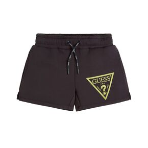 GUESS Girls' Big Lightweight Scuba Eco Active Shorts with Screen Print Logo in Saudi Arabia