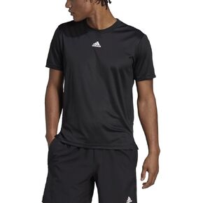 adidas Men's Aeroready High Intensity Back 3-Stripes Training Tee