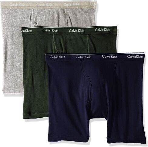 Calvin Klein Men's 100% Cotton Boxer Briefs in Saudi Arabia