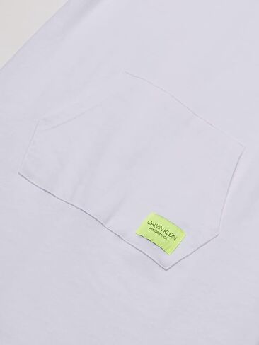 Calvin Klein Girls' Performance Dress, Pull-on Style with Crew-Neck Neckline, Logo Detailing in Kuwait