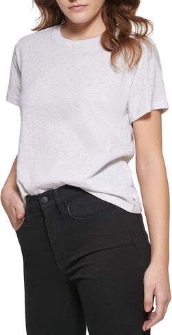 Calvin Klein Women's Jeans Enzyme Wash Tee in Saudi Arabia