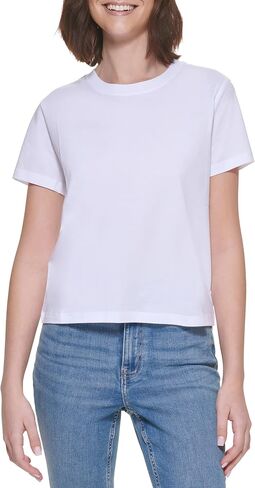 Calvin Klein Women's Jeans Enzyme Wash Tee in Saudi Arabia