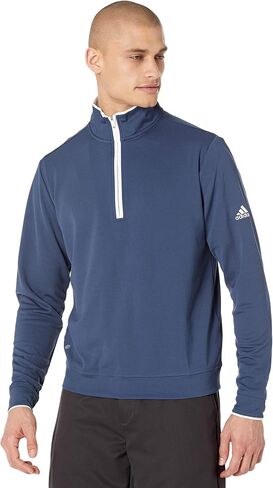adidas Men's UPF Quarter Zip Pullover in Saudi Arabia