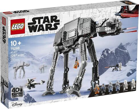 مجموعة البناء ليجو ستار وورز at-at 75288، لعبة بناء ممتعة للأطفال للعب الأدوار المثيرة في عالم حرب النجوم وإعادة إنشاء مشاهد ثلاثية حرب النجوم الكلاسيكية (1,267 قطعة) in Saudi Arabia
