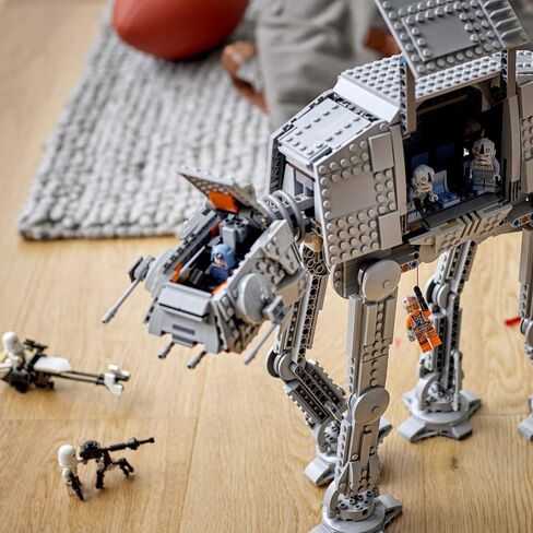 مجموعة البناء ليجو ستار وورز at-at 75288، لعبة بناء ممتعة للأطفال للعب الأدوار المثيرة في عالم حرب النجوم وإعادة إنشاء مشاهد ثلاثية حرب النجوم الكلاسيكية (1,267 قطعة) in Saudi Arabia