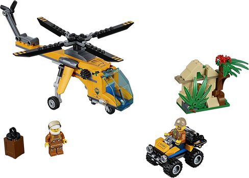 LEGO City Jungle Explorers Jungle Cargo Helicopter 60158 Building Kit (201 Piece) in Saudi Arabia