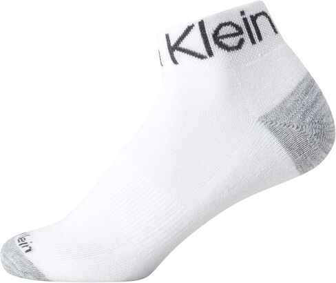 Calvin Klein Women's Athletic Sock - Cushion Quarter Cut Ankle Socks (12 Pack) in Saudi Arabia