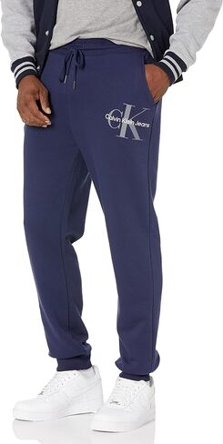 بنطال رياضي رجالي من Calvin Klein عليه شعار Monogram in Kuwait