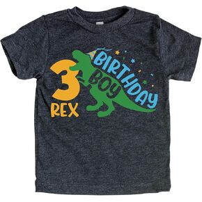 Teeny Fox Birthday Trex Dinosaour Birthday Shirt for Toddler Boy Years Old T-shirt in Saudi Arabia