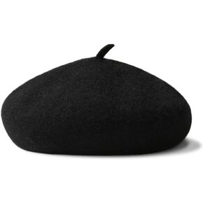 AWAYTR Kids Wool French Beret - Little Girls Artist Beret Hat