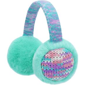 Ztl Kids Knit Earmuffs Soft Plush Ear Warmers Winter Outdoor Ear Muffs for Boys Girls in Kuwait
