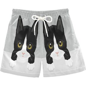 Boccsty الأولاد السباحة مجلس السراويل الأولاد السباحة جذوع طفل الشاطئ مجلس السراويل الاطفال ملابس السباحة 2T-XL in Kuwait