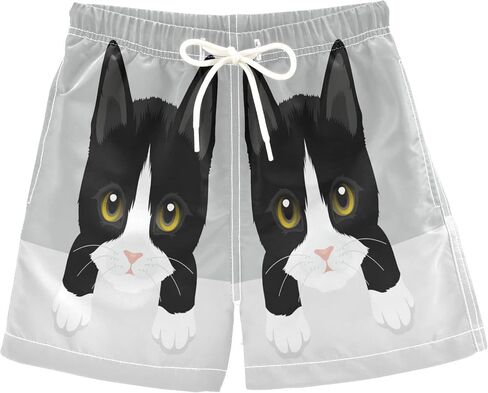 Boccsty الأولاد السباحة مجلس السراويل الأولاد السباحة جذوع طفل الشاطئ مجلس السراويل الاطفال ملابس السباحة 2T-XL in Kuwait